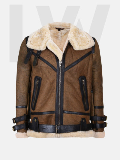 Haddock B3 Brown Bomber Jacket Men