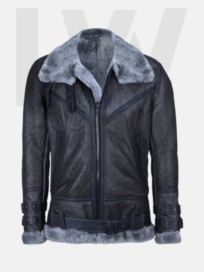 Haddock B3 Grey Bomber Jacket Men