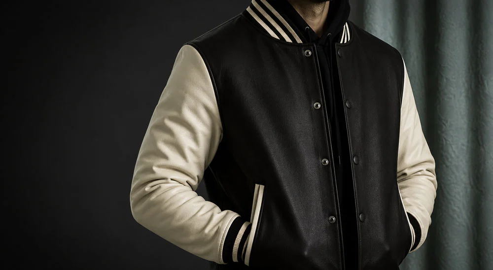 Men's leather jacket collection
